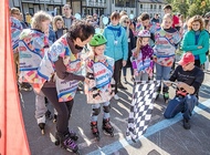 Первые соревнования по роллерспорту «Старты Мечты» прошли в Одинцовском парке культуры, спорта и отдыха.